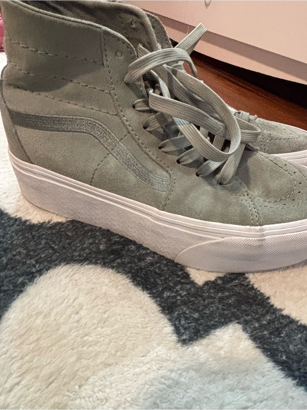 Suede Platform High Top VANS